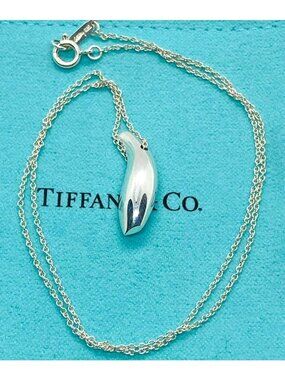 Tiffany & Co Sterling Silver 925 Frank Gehry Necklace 16"